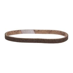 Abrasive Belt: 1/2" Wide, 18" Long, Aluminum Oxide