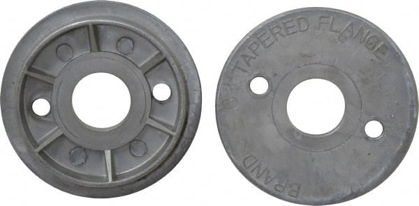 Deburring Wheel Flange: 3" Dia Max, Compatible with 1" Hole Deburring Wheel