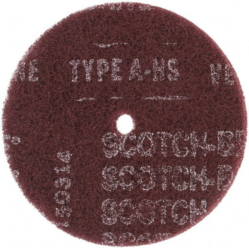 Deburring Discs; Disc Diameter (Inch): 6 ; Abrasive Material: Aluminum Oxide ; Grade: Very Fine ; Connector Type: Arbor ; Center Hole Size (Inch): 1/2 ; Maximum Rpm: 4000