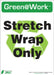 ZING STRETCH WRAP RECYCLE ECO LABEL 7X5, 5 pk