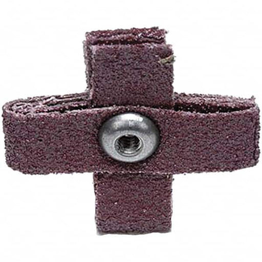 60 Grit, Medium Grade, Aluminum Oxide Cross Pad