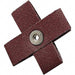 60 Grit, Medium Grade, Aluminum Oxide Cross Pad