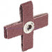 80 Grit, Medium Grade, Aluminum Oxide Cross Pad