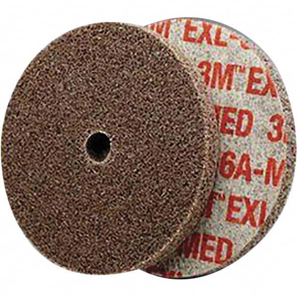 Deburring Wheel:  Density 6, Aluminum Oxide