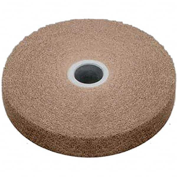 Deburring Wheel:  Density 8, Aluminum Oxide