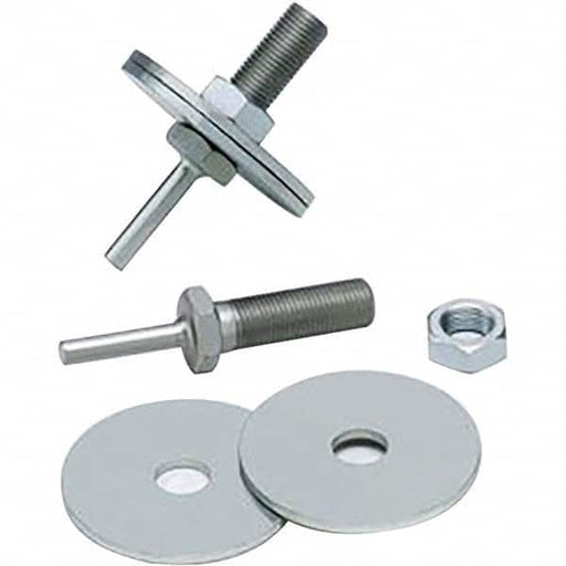 Deburring Wheel Mandrel: 1/4 Shank Dia, 1/2 Wheel Hole