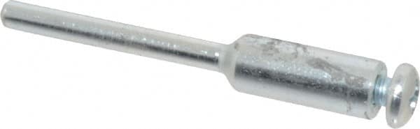 Deburring Wheel Mandrel: 1/8 Shank Dia, 3/16 Wheel Hole