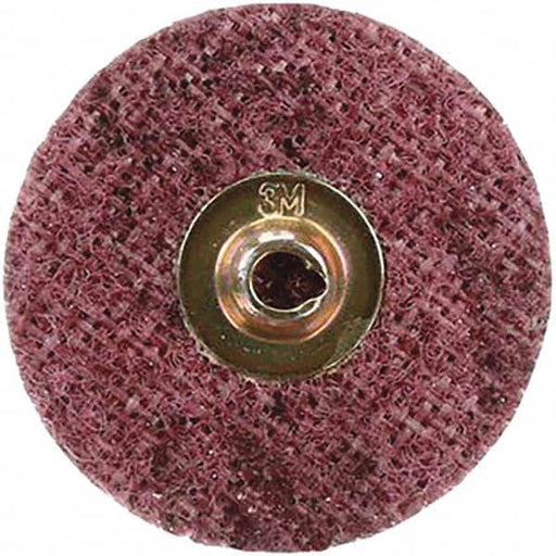 Quick-Change Disc: Roloc TSM, 3" Disc Dia, Aluminum Oxide, Non-Woven