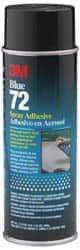 Spray Adhesive: 24 oz Aerosol Can, Blue