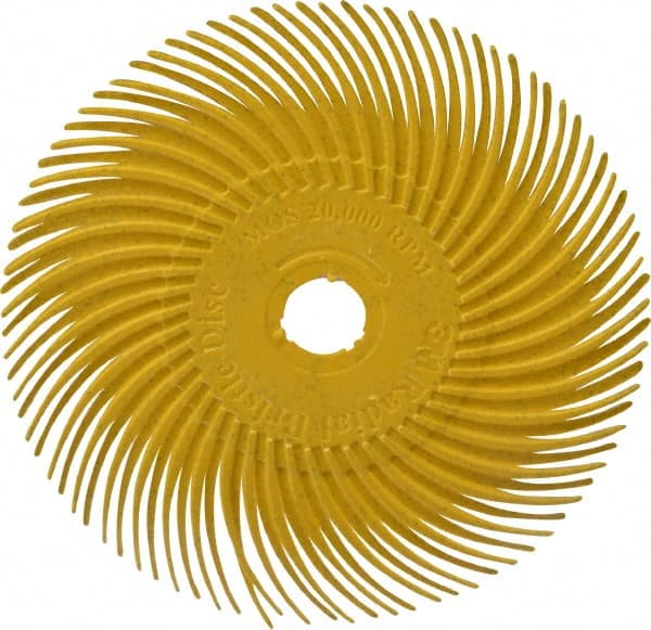 Radial Bristle Brush: Plain Arbor Connection