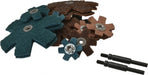 18 Piece Aluminum Oxide Sanding Star Kit