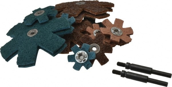 18 Piece Aluminum Oxide Sanding Star Kit