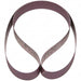 Abrasive Belt: 1" Wide, 42" Long, 120 Grit, Aluminum Oxide