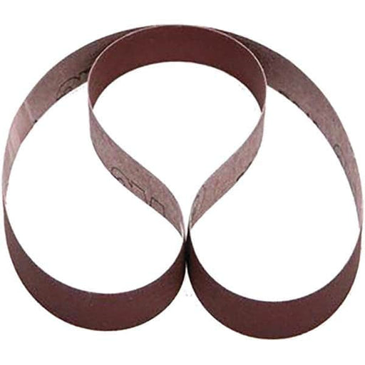 Abrasive Belt: 1" Wide, 42" Long, 240 Grit, Aluminum Oxide