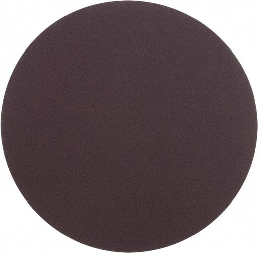 PSA Disc: 12" Disc Dia, 100 Grit, Aluminum Oxide