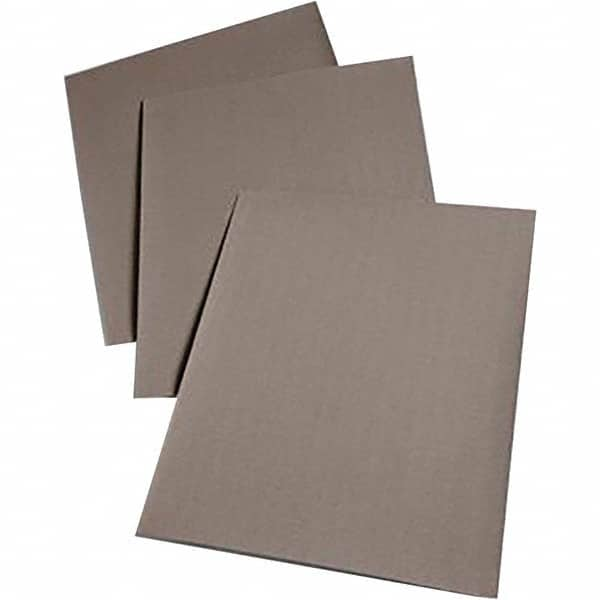 Sanding Sheet: 320 Grit, Aluminum Oxide