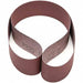 Abrasive Belt: 2" Wide, 48" Long, 320 Grit, Aluminum Oxide