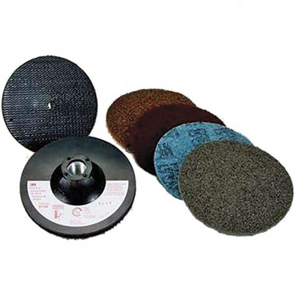 5 Piece, 4-1/2" Disc Diam, Abrasive Disc Kit