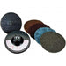 5 Piece, 4-1/2" Disc Diam, Abrasive Disc Kit