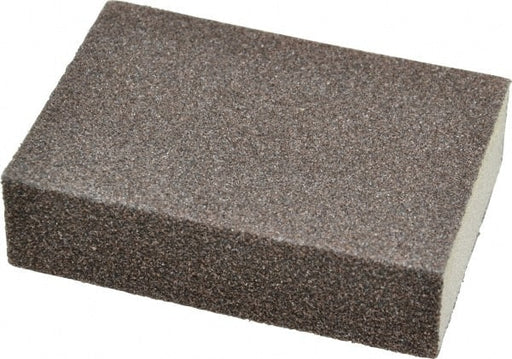 Sanding Sponge: 2-5/8" Wide, 3-3/4" Long, 1" Thick, Medium Grade