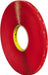 Polyethylene Film Tape: 1/4" Wide, 36 yd Long, Acrylic Adhesive