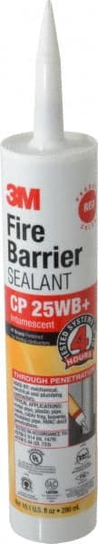 Caulk: 10.1 oz Cartridge, Red, Acrylic & Latex