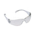 Safety Glass: Anti-Fog & Scratch-Resistant, Polycarbonate, Gray Lenses, Frameless, UV Protection