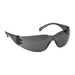 Safety Glass: Anti-Fog & Scratch-Resistant, Polycarbonate, Gray Lenses, Wraparound, UV Protection