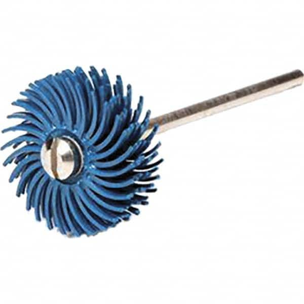 Radial Bristle Brush: Shank Arbor Connection