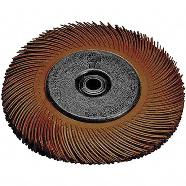 Radial Bristle Brush: Plain Arbor Connection, 1" Arbor Hole