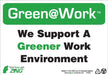 ZING We Support a Greener Work Envir.10'x7'