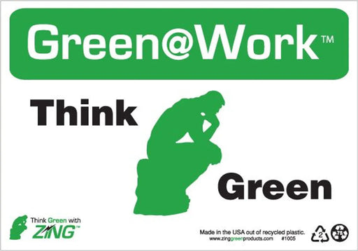 ZING Think<Think Guy>Green' 10'x7'