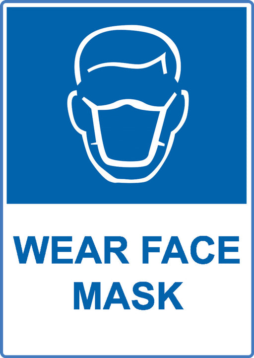 ZING Wear Face Mask, 7x10" Plastic