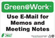 ZING Use E-Mail for Memos and Meeting 10'x7'