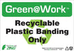 ZING Recyclable Plastic Banding Only 10'x7'