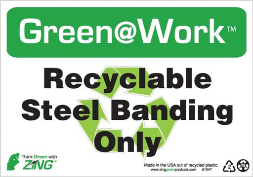 ZING Recyclable Steel Banding Only 10'x7'