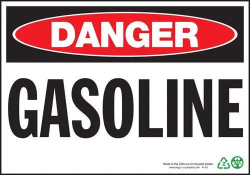 ZING Danger Gasoline, 10x14, Adhesive