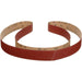 Abrasive Belt: 1/2" Wide, 12" Long, 80 Grit, Aluminum Oxide