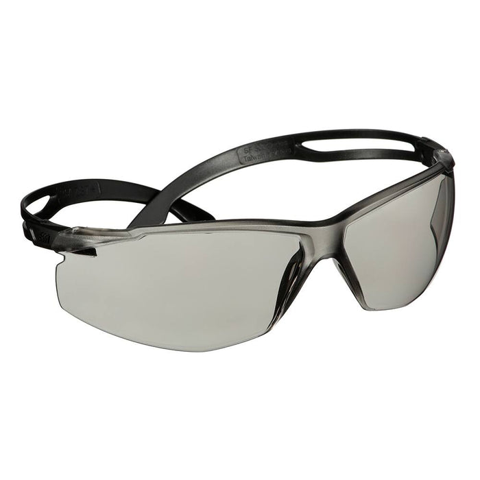 Safety Glass: Anti-Fog & Scratch-Resistant, Polycarbonate, Gray Lenses, Frameless