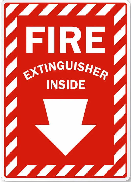 ZING FIRE EXTINGUISHER INSIDE Down Arrow 10x7