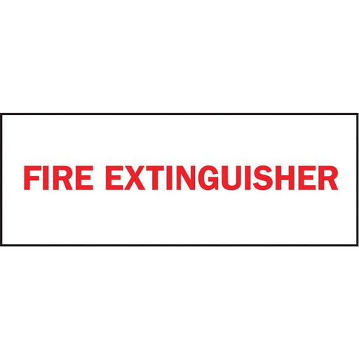 ZING FIRE EXTINGUISHER INSIDE, 5x14