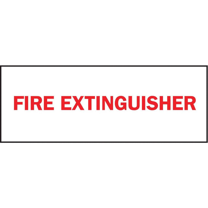 ZING FIRE EXTINGUISHER INSIDE, 5x14