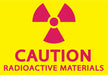 ZING Caution Radiation Materials 7x10, Alum