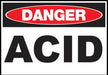 ZING DANGER, ACID, 10x14, Adhesive