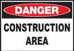 ZING DANGER, Construction Area, 7x10, Adh