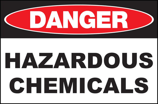 ZING DANGER, Hazardous Chemicals 10x14 Plast