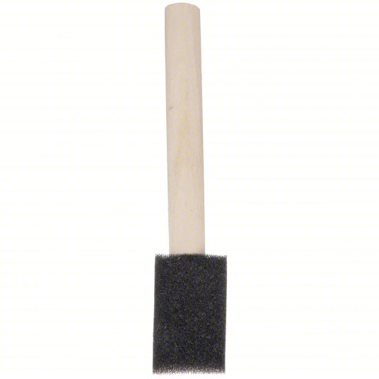 Clearance - Premier Paint Roller 1" Wood Handle Foam Brushes 7-pk