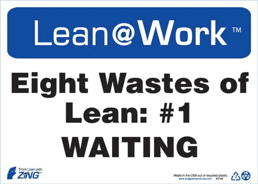 ZING LEAN EIGHT WASTES WAITING