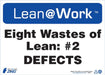 ZING LEAN EIGHT WASTES DEFECTS