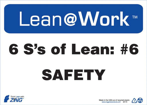 ZING LEAN SIX Ss LEAN SAFETY